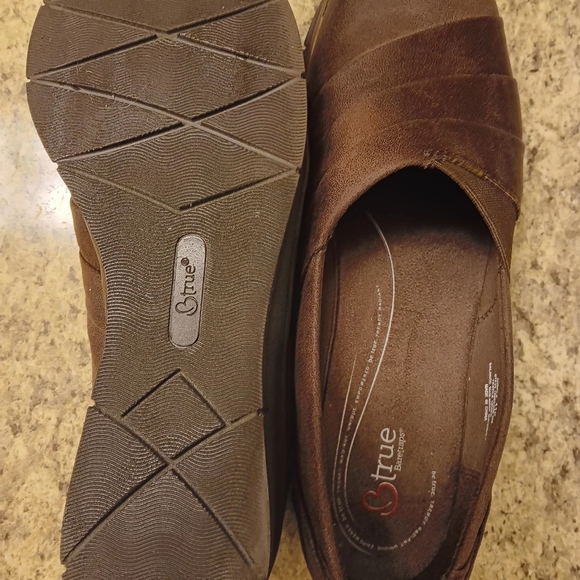 Women size 11 B-true by Baretraps brown shoe - Picture 4 of 6